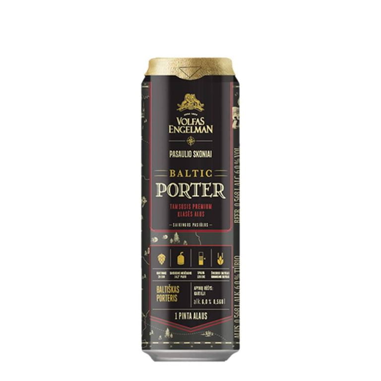 Volfas Engelman Baltic Porter Lata - Cervexxa