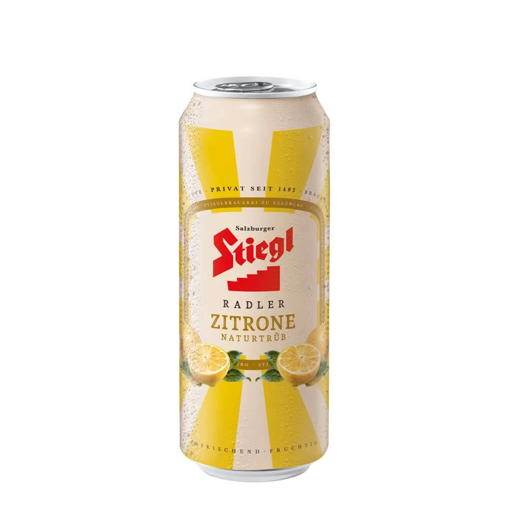 Cerveza Stiegl Radler Limón Lata
