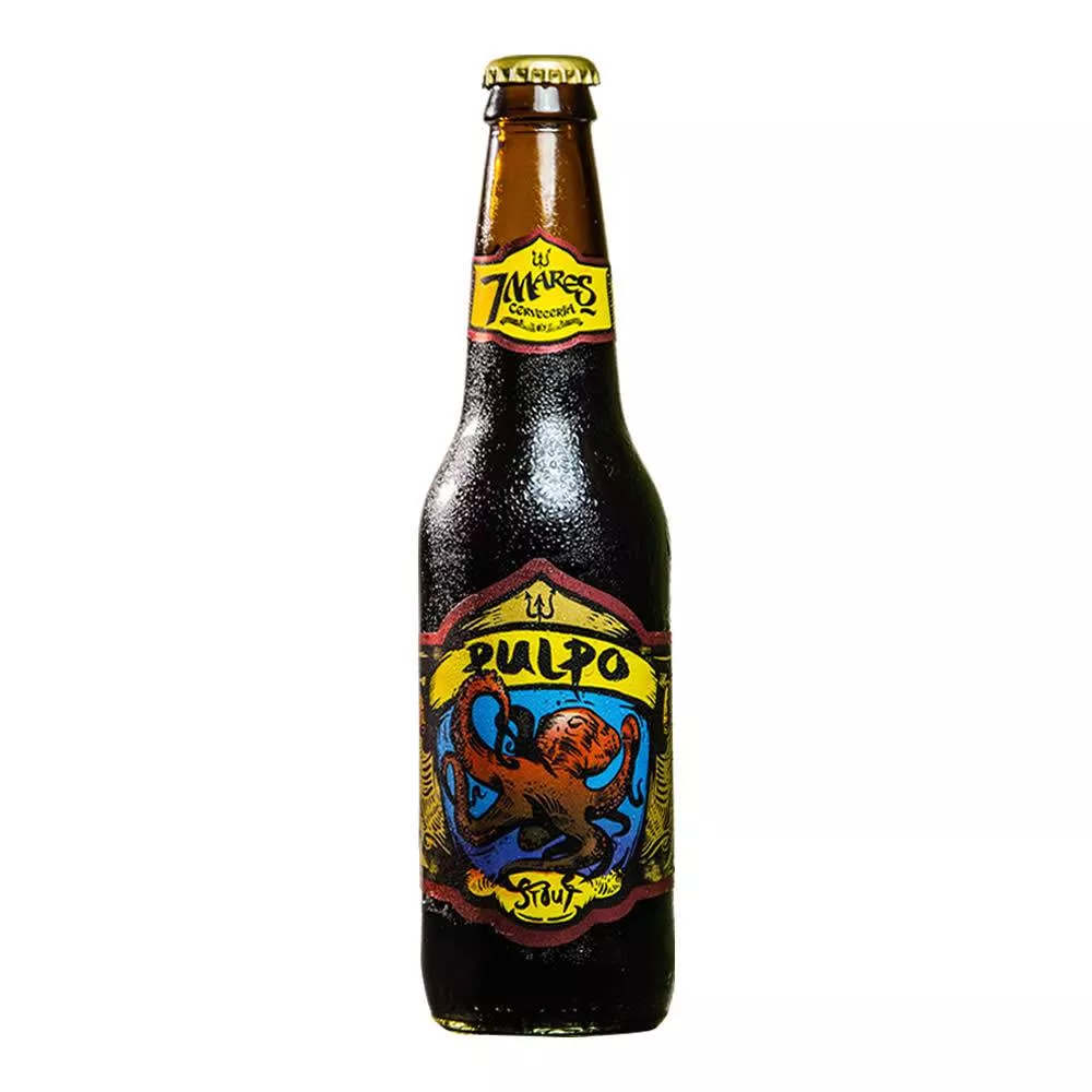 Cerveza 7 Mares Pulpo