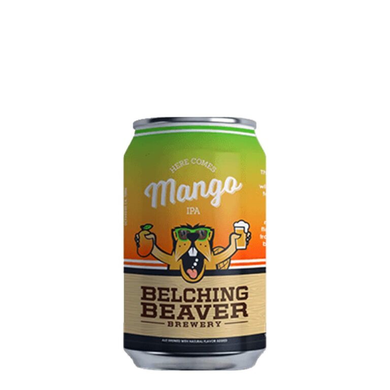 Belching Beaver Here Comes Mango IPA - Cervexxa