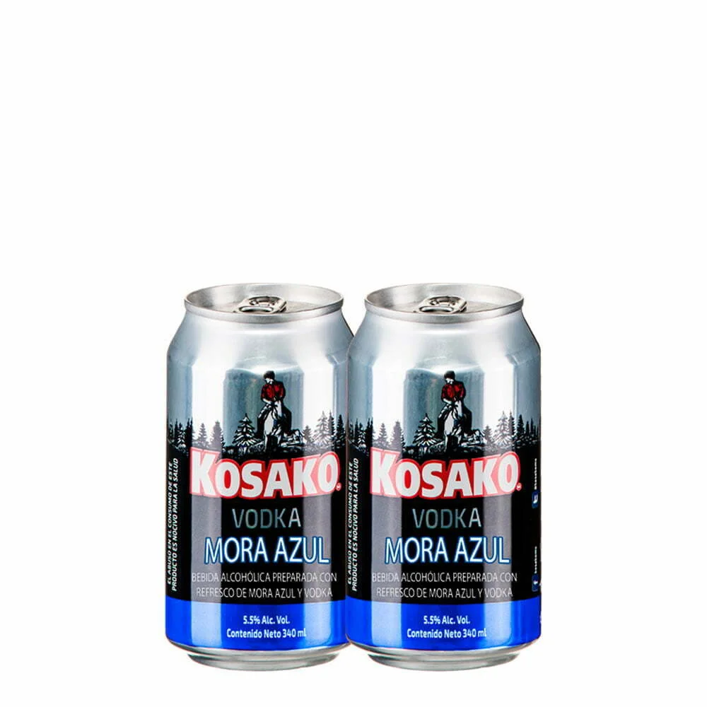 Kosako Mora Azul Lata 340ml 2 Pack